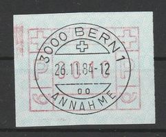 Abart bei Nr. 6II Fleck oben links