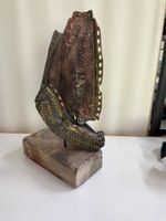 Modernes Kunstwerk mit Signatur