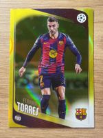 Soccer Ferran Torres YELLOW FLOWFRACTOR Topps 25/26