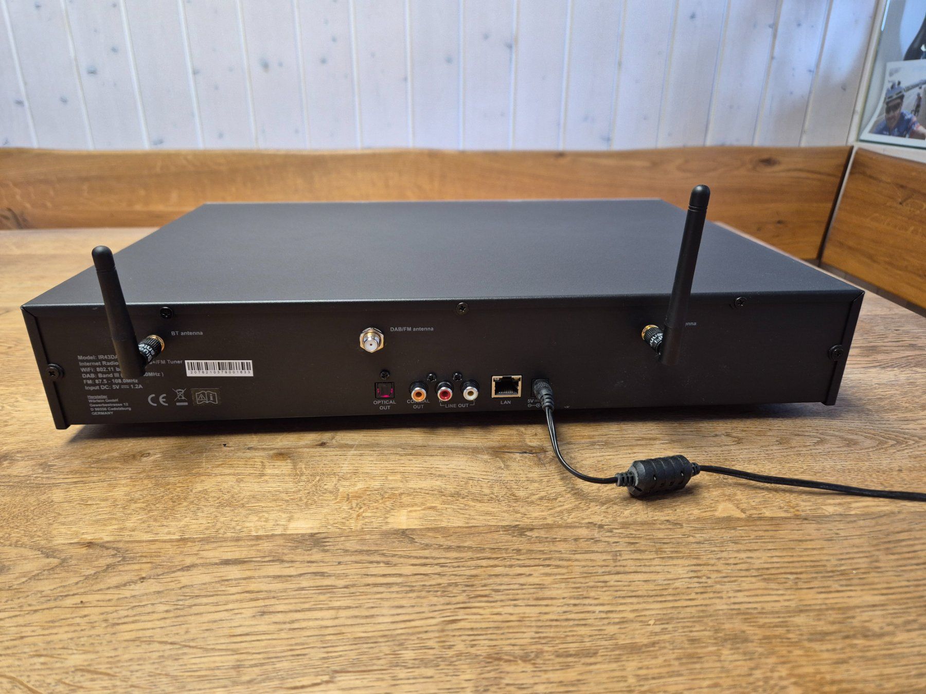 Lettore multimediale & Streamer: Netzwerkplayer Soundmaster IR43DAB – Usato da Rorschacherberg venduto da Wumbler 1