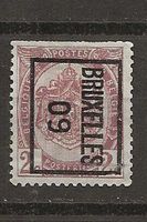 Bruxelles préoblitéré 1909