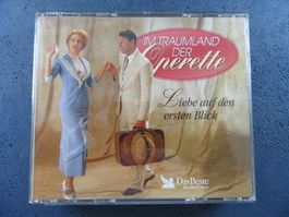3CD's IN BOX TRAUMLAND DER OPERETTE 3CD's LIEBE ERSTER BLICK