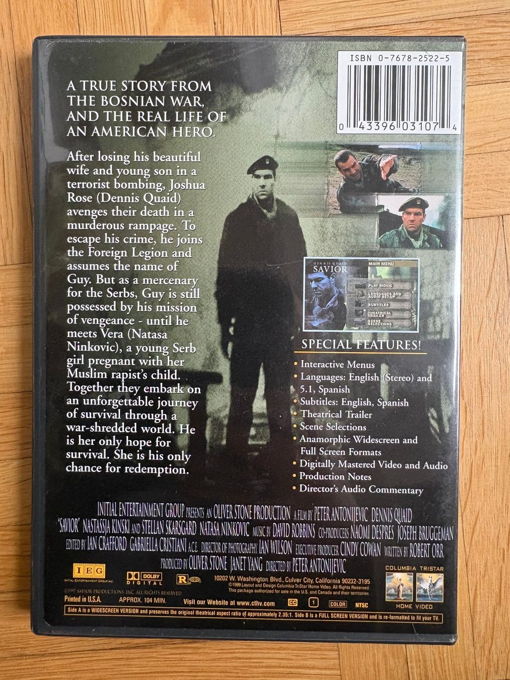 Tutti i DVDs: Savior - DVD – Usato da Zürich venduto da Malcom 2