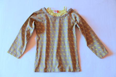 Yigga * SHIRT / Langarmshirt mit Pelikanmotiv  146