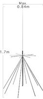Diamond D-130 Scannerantenne 1,7 m