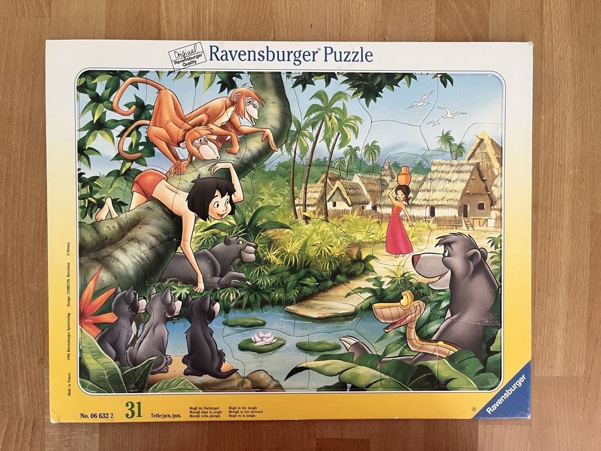 Ravensburger Puzzle: Puzzle Jungelbuch – Usato da Wil ZH venduto da Wonderwoman76