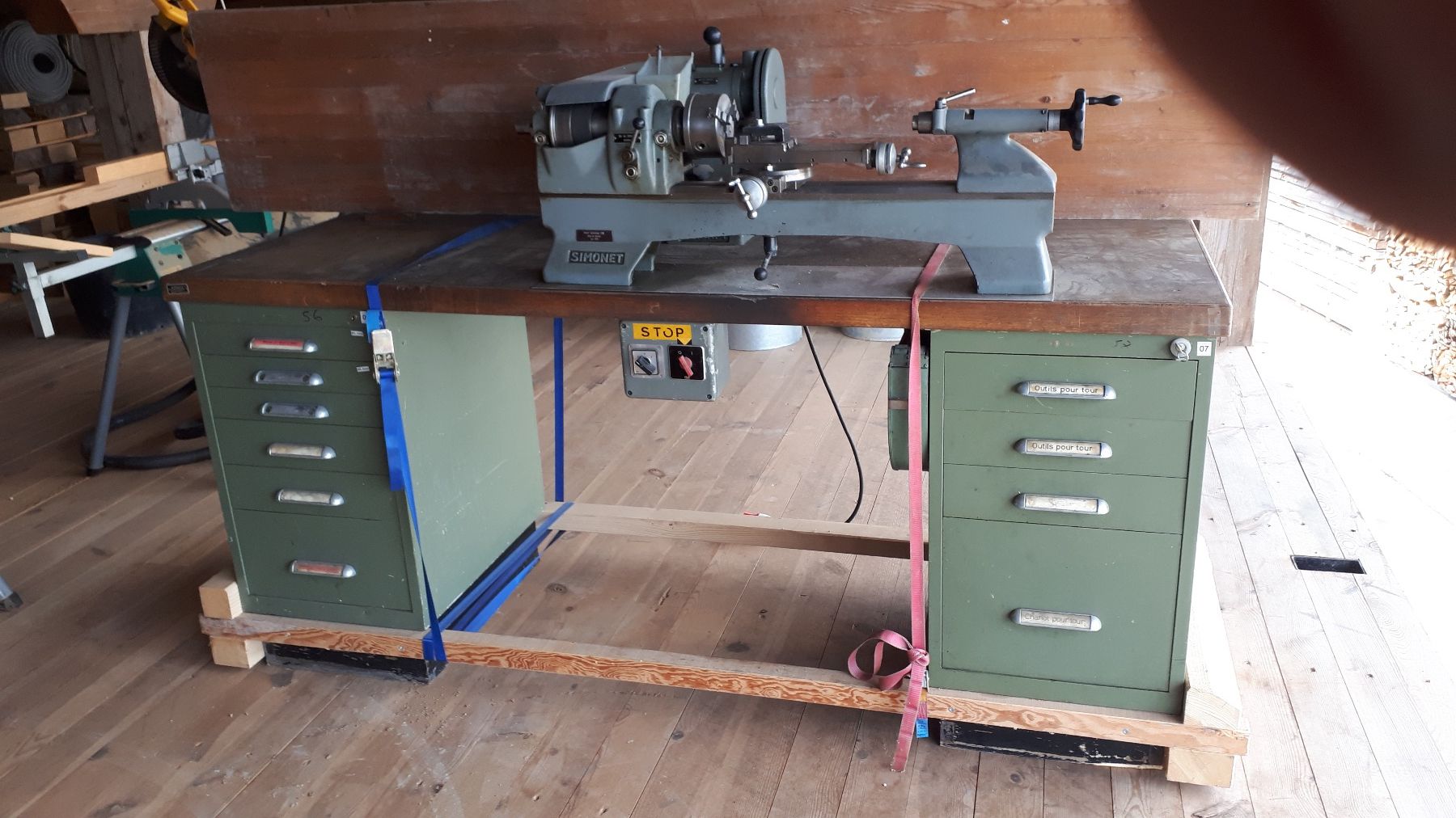 Tutte le macchine: Drehbank Simonet – Usato da Kappel venduto da gutem 1