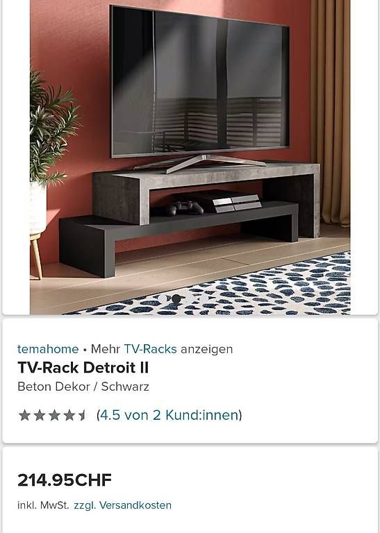 Tavoli: TV-Rack & Couchtisch Set – Usato da Bern venduto da melodyyann 2