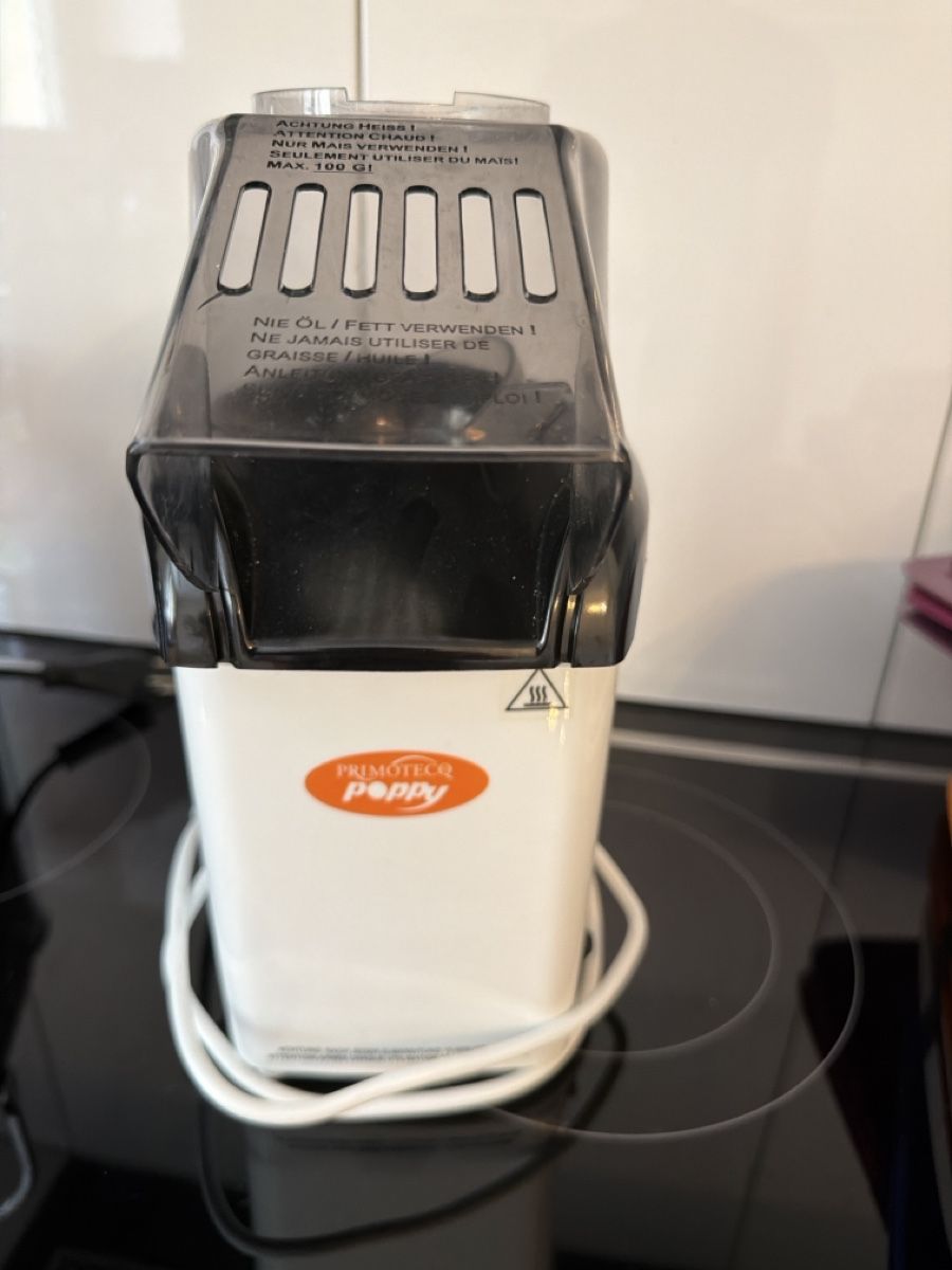 Primotecq Elettrodomestici da cucina: Popcornmaschine Primotecq Poppy – Usato da Morgarten venduto da elabaumann_ch