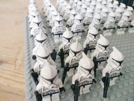 Lego Star Wars sw0910 & sw0442 Clone Trooper Armee 51 Stück