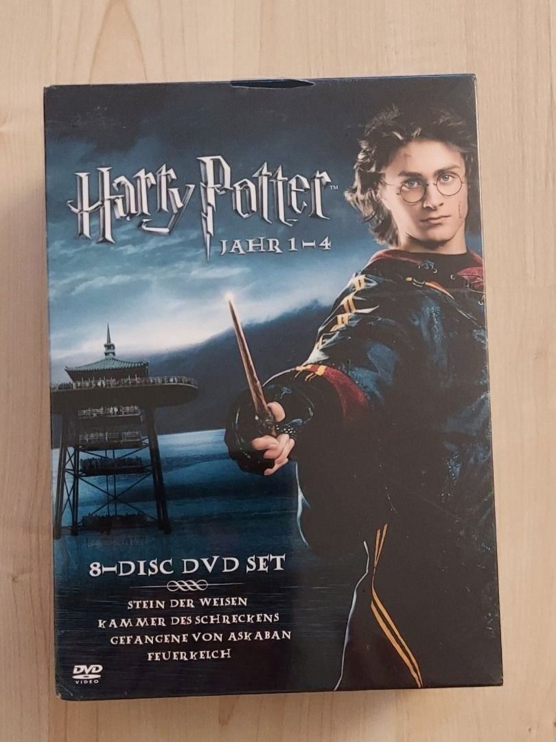 Tutti i DVDs: Harry Potter Box 1-4 (8 DVDs) Orginalver – Nuovo e nell'imballaggio originale da Kölliken venduto da arwen6
