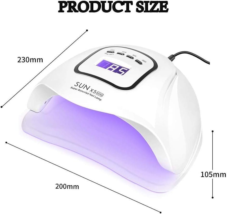 Lampade: Professionelle 150W UV/LED Nagellampe mit Sensor LCD Display – Nuovo e nell'imballaggio originale da Genève venduto da Lotus-18 5