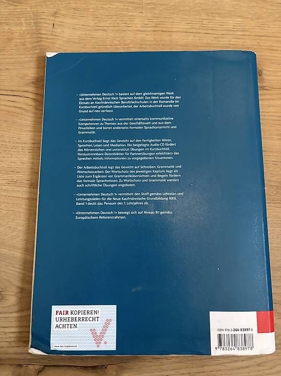 Bücher: Unternehmen Deutsch 1 – Gebraucht aus Stabio von des_z2st 1