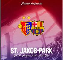 2 Tickets FC Basel 1893 - FC Barcelona 16.08.2026