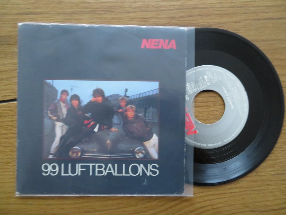 Nena 99 Luftballons Vinyl Single Rarität 7