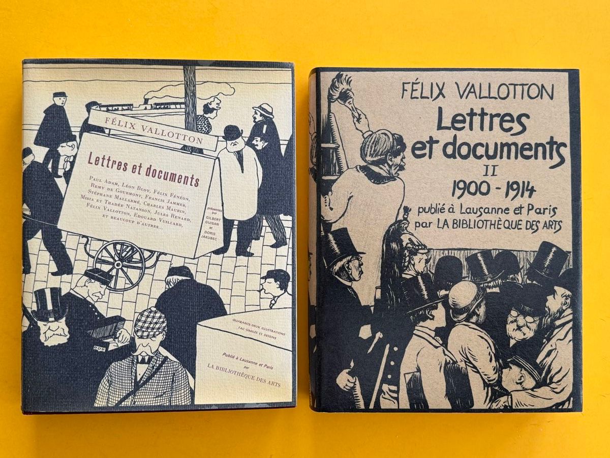 Libri: Félix Vallotton: Documents pour une biographie - 2 Bände – Usato da Adliswil venduto da buch_und_kunst