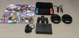 Nintendo Switch 1, Mario Wheel, Spiele