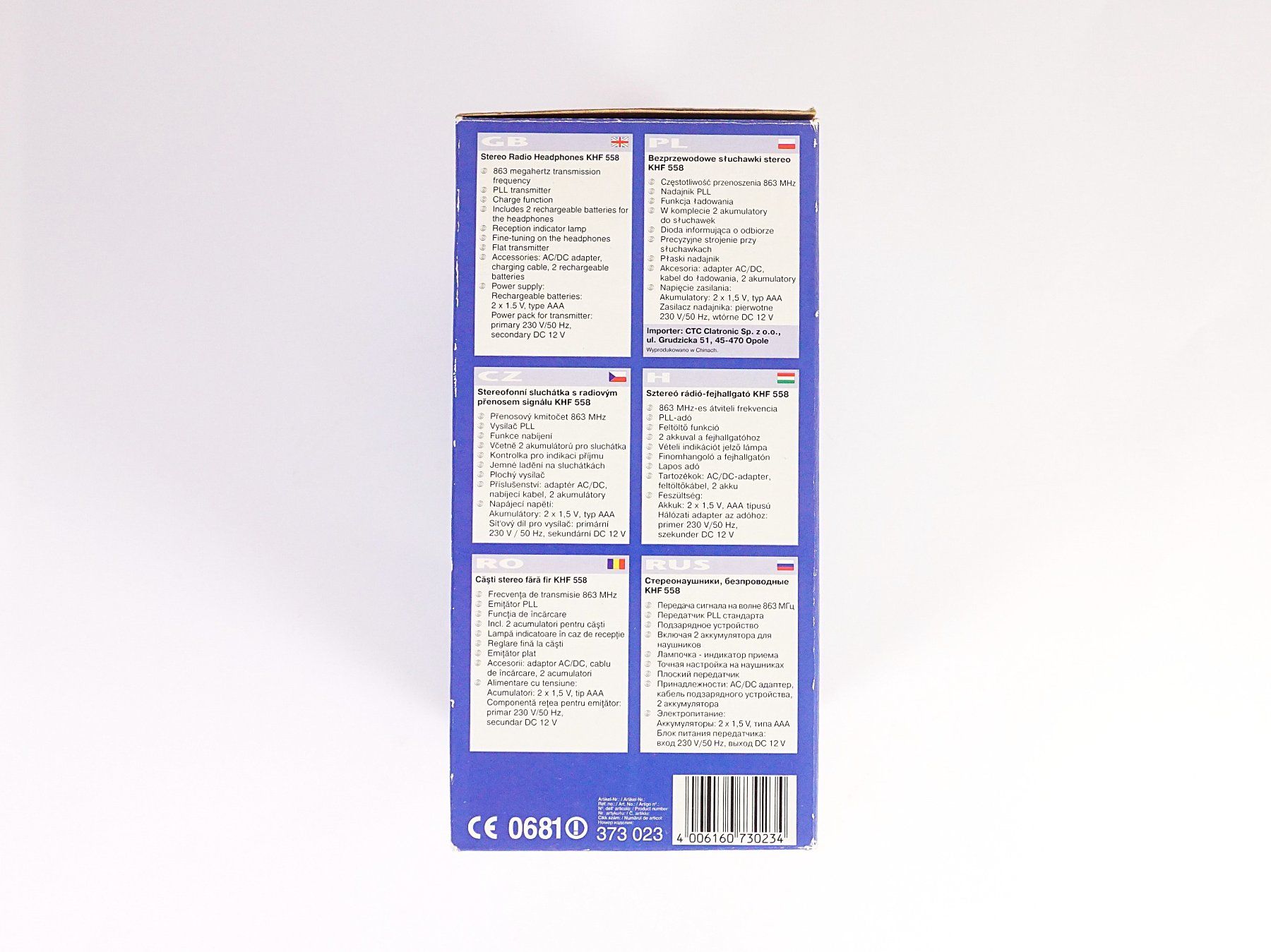 Cuffie: Clatronic Stereo-Funkkopfhörer – Usato da Pratteln venduto da Restwert_Pratteln 8