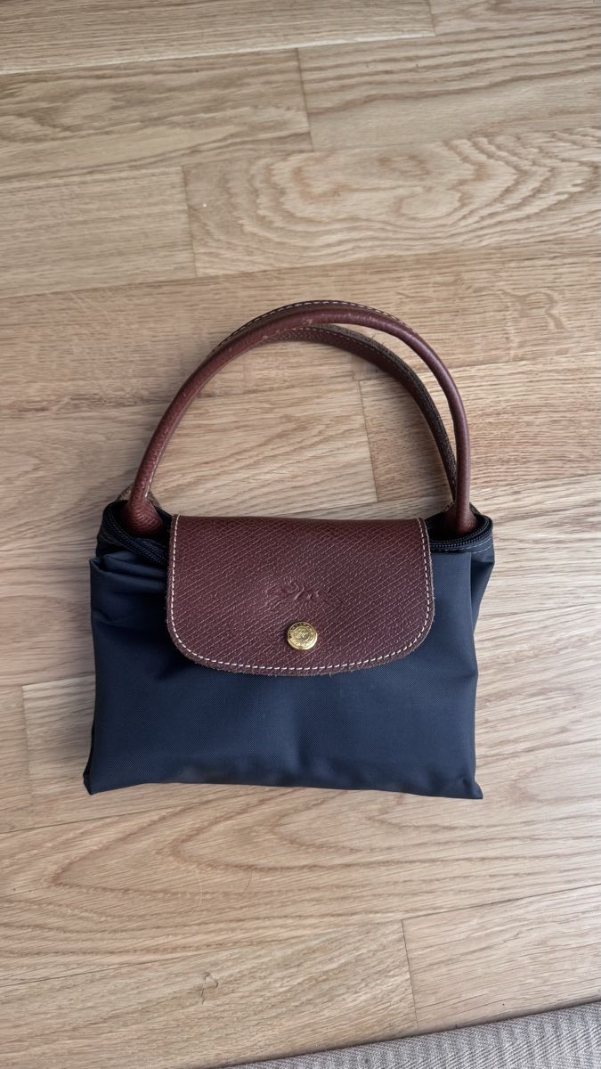 Longchamp Borse: Longchamp Le Pliage dark grey tote bag – Usato da Zürich venduto da leo_5pg2 1