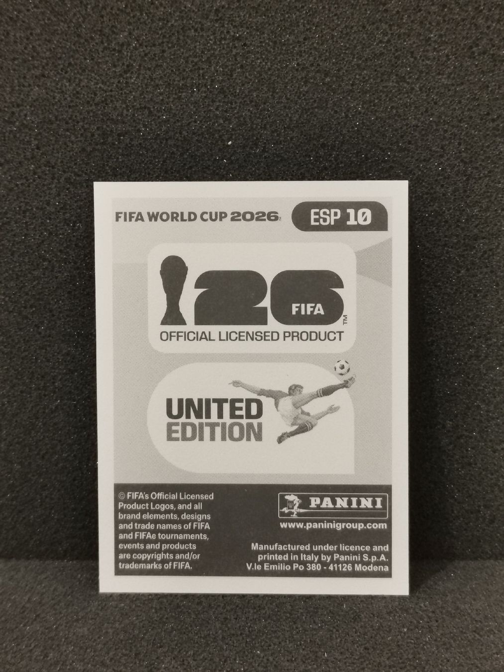Panini Carte collezionabili: Panini Wm 2026 Sticker :Rodri Esp 10 – Usato da Einsiedeln venduto da sza_588x 1
