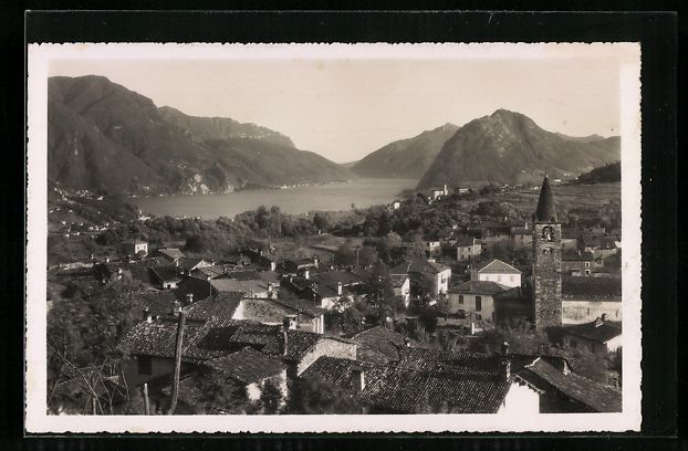 Cartes postales: AK Comano, Gesamtansicht – D'occasion à Berlin par bartko-reher