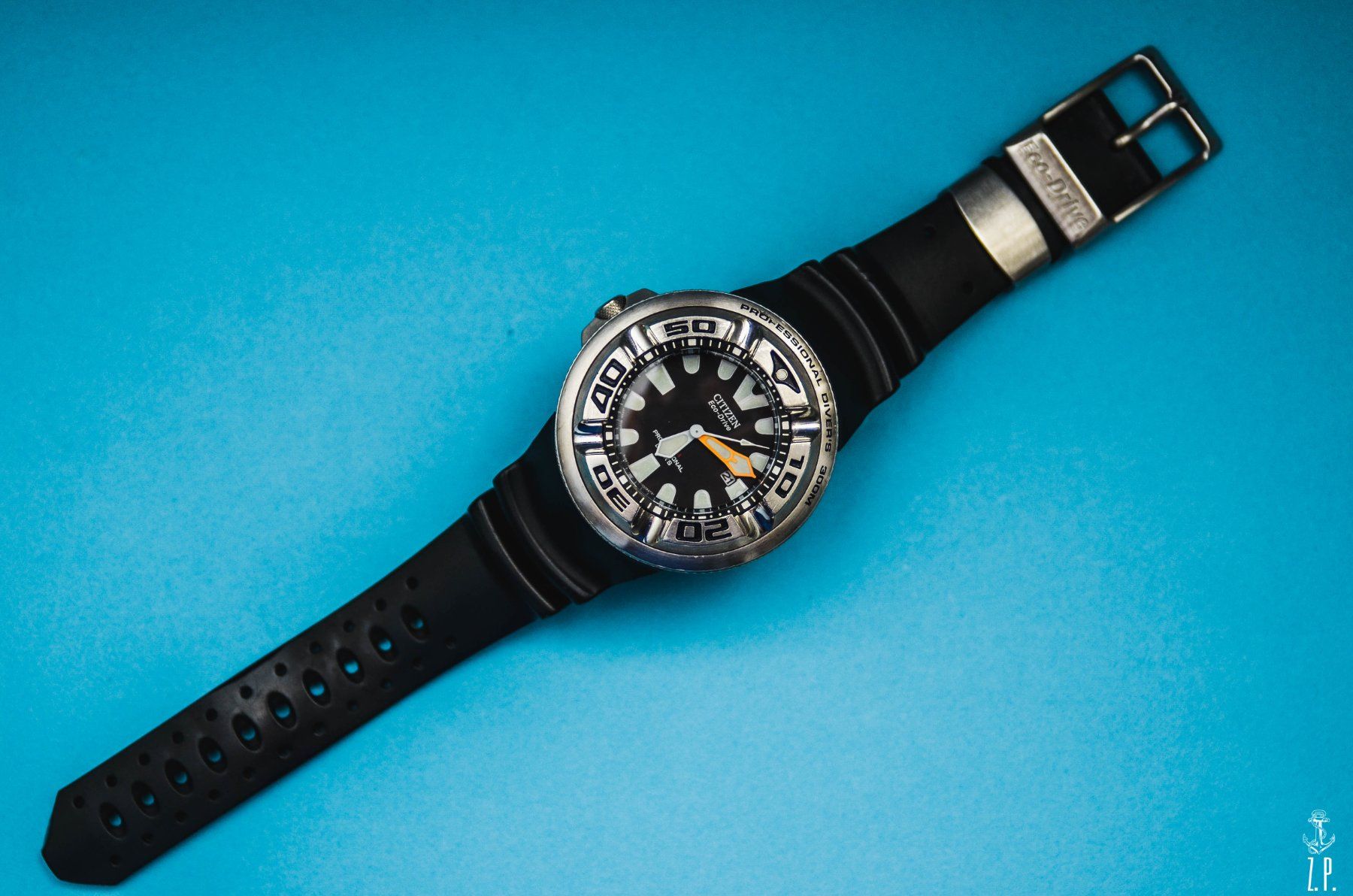 Citizen Uhren: Citizen Eco-ZIlla Steel 300m 49mm – Gebraucht aus Boswil von ZPwatches 2