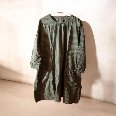 Kleid grün gestreift von Gudrun Sjöden/Gr. M