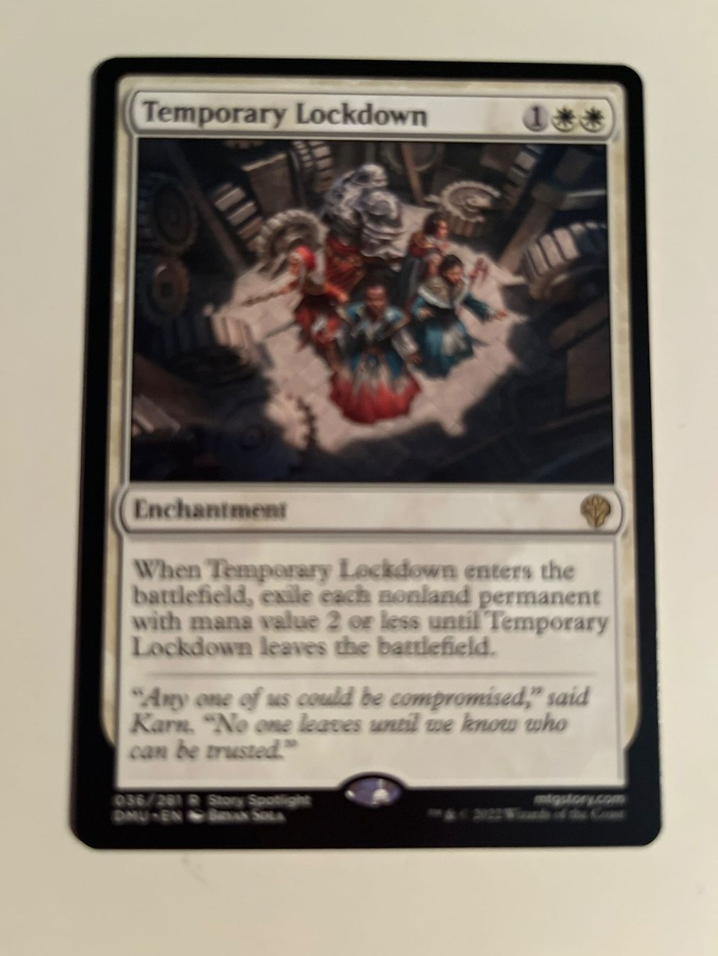 Magic The Gathering Carte collezionabili: 1 x Temporary Lockdown - Magic: The Gathering - MtG – Usato da Kriens venduto da Shadi1980
