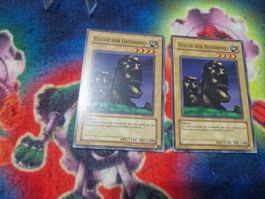 Yu-Gi-Oh Karten Statue der Osterinsel 2 Stück 
