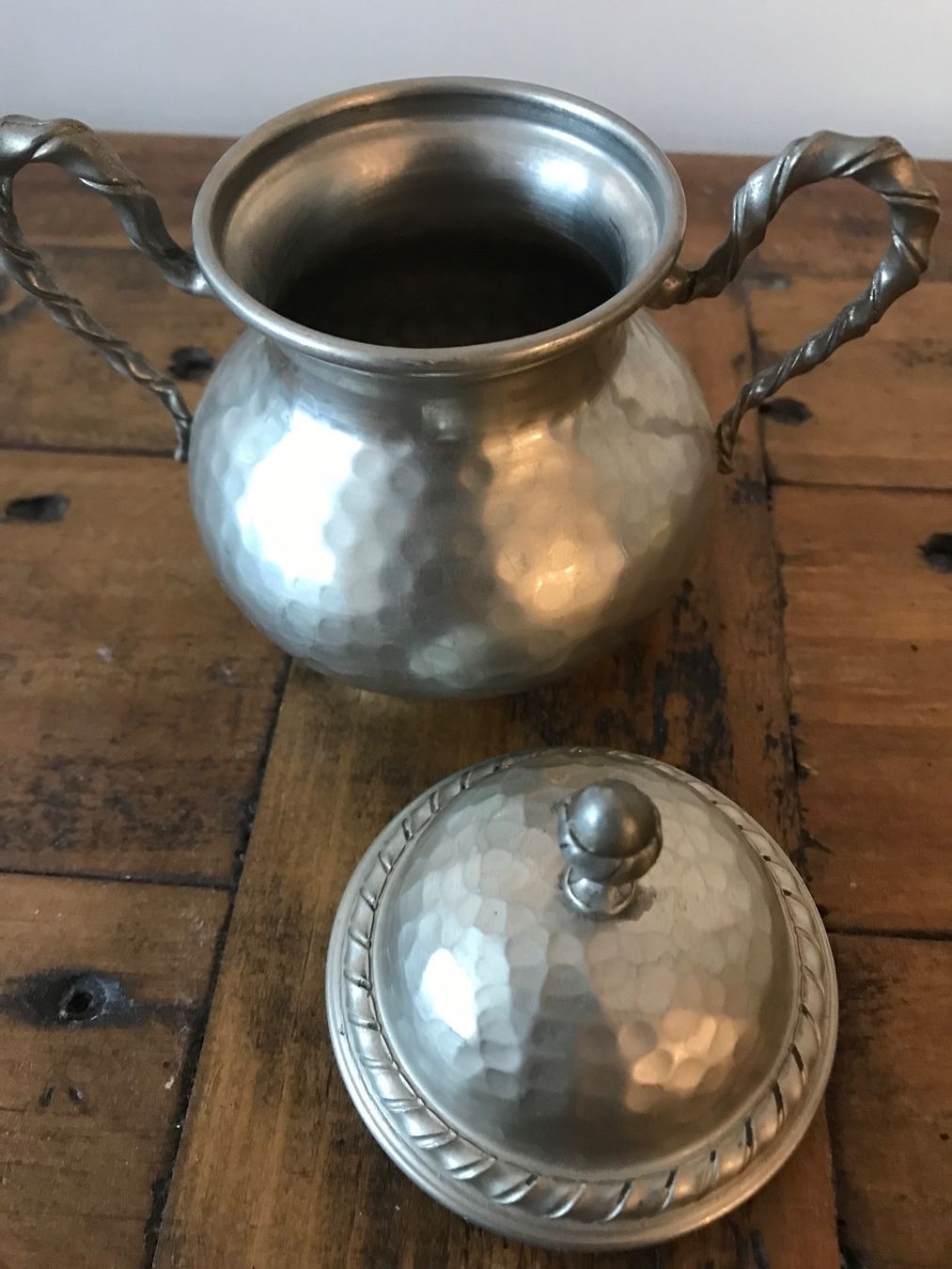 Tutte le decorazioni: Dose handgehämmert Aluminium – Usato da Rapperswil SG venduto da cosiba01 3