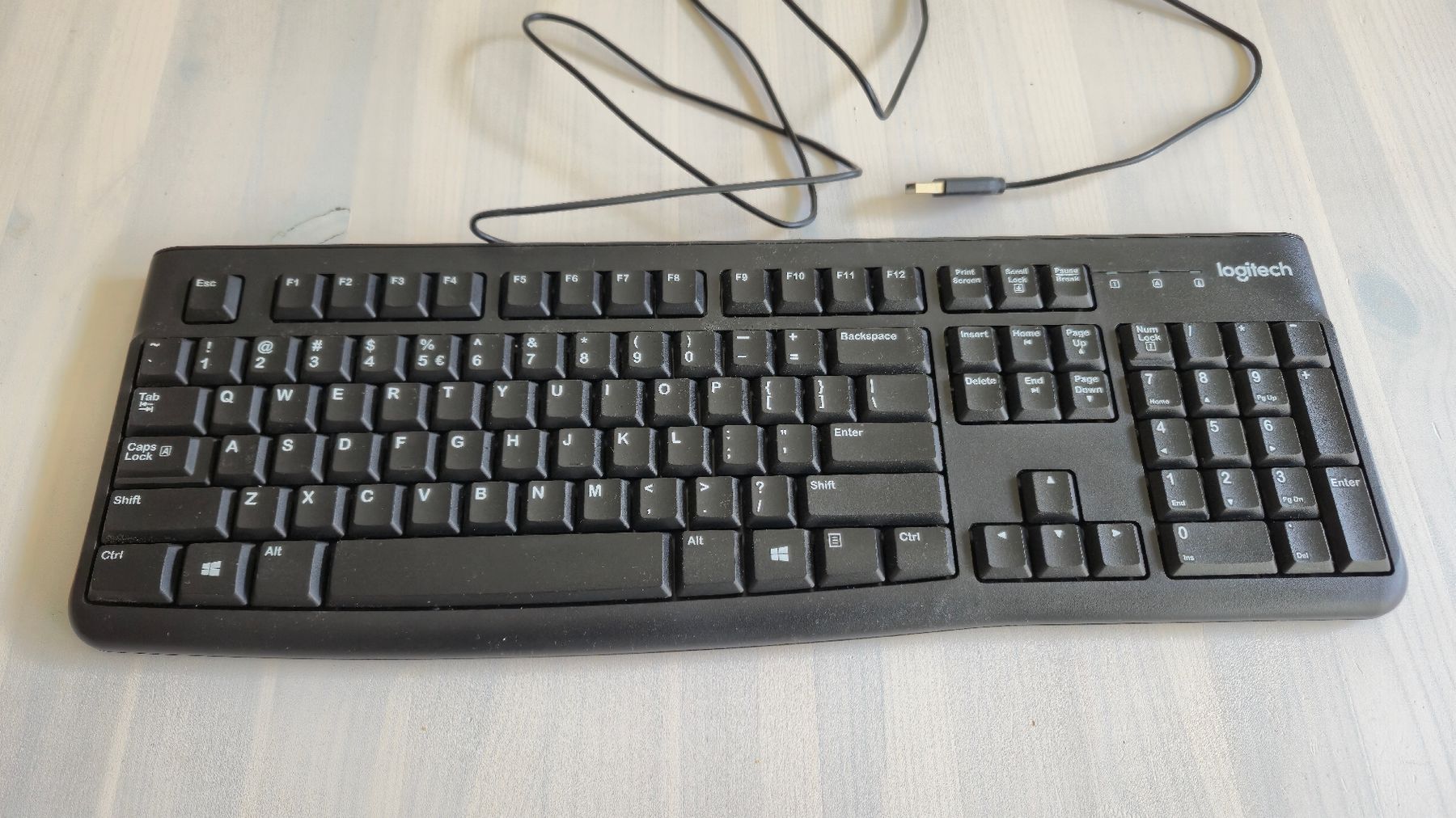 Logitech Tastaturen: Logitech K120 USB Keyboard US layout – Gebraucht aus Zürich von xicalango