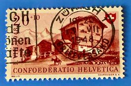 Nr.B 40 mit Stempelt Zürich 1948 Pro Patria  