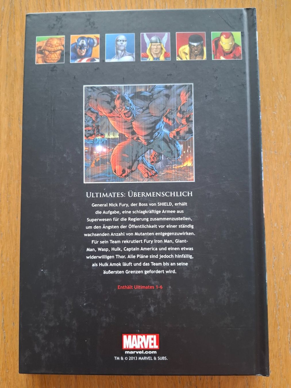 Fumetti: DIE OFFIZIELLE MARVEL COMIC SAMMLUNG BAND 28 HC: ULTIMATES – Usato da Wildegg venduto da M63m 1