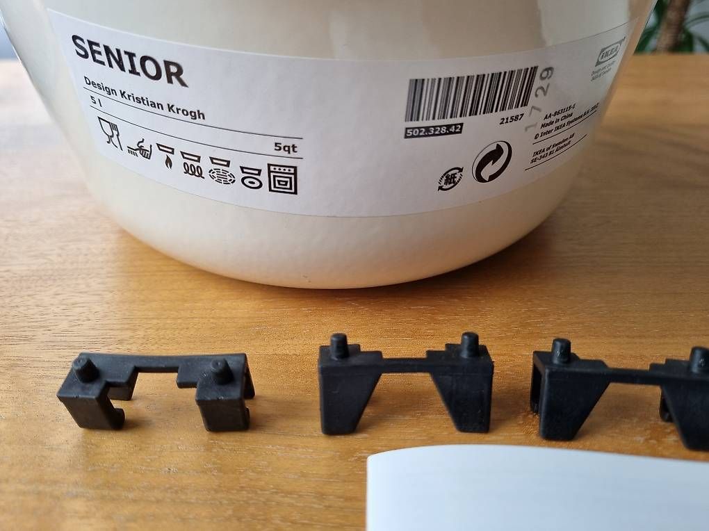 Ikea Töpfe: Ikea Senior Gusseisen Topf offwhite – Gebraucht aus Nottwil von Janny77 2