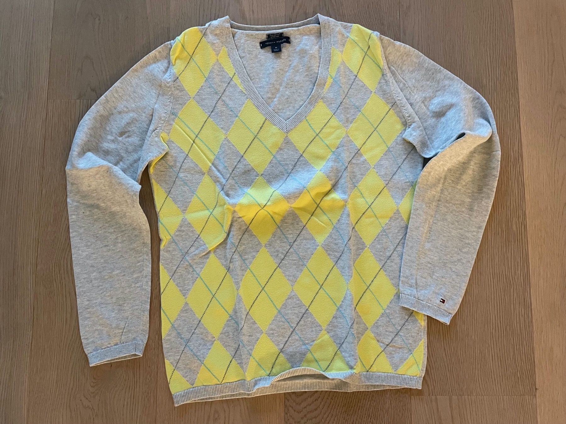 Tommy Hilfiger Maglioni & Felpe: Tommy Hilfiger Pullover M - Rautenmotiv – Usato da Hombrechtikon venduto da bettersurfer 1
