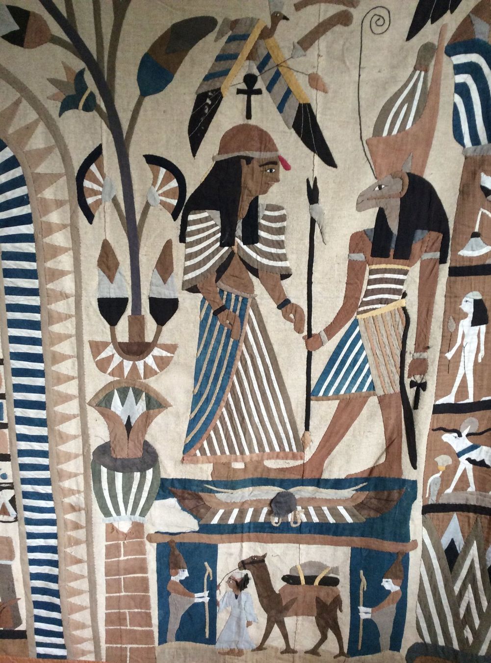 Dipinti: Appliqué de Tissus - Egypte – Usato da Genève venduto da edelweiss1900 5