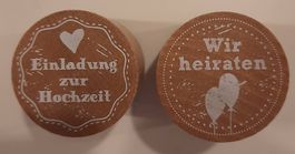 Hochzeitsstempel / Einladung