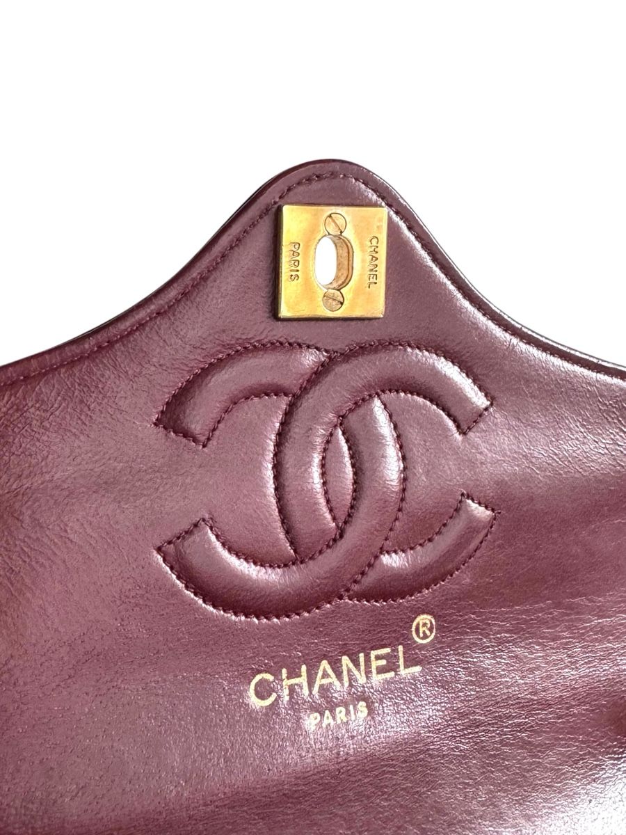 Chanel Borse da donna: CHANEL Lambskin Quilted Small Single Flap Tasche – Usato da Kriens venduto da hannaandkiko 5