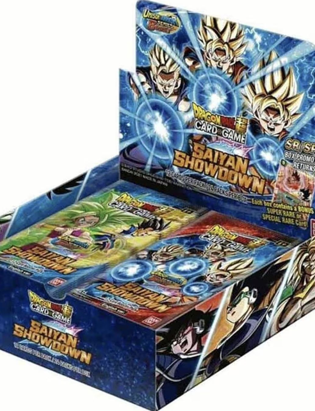 Bandai Carte collezionabili: Dragon Ball Super Saiyan Showdown - Case - 12 Display – Nuovo e nell'imballaggio originale da Wittenbach venduto da and_9f2c 3