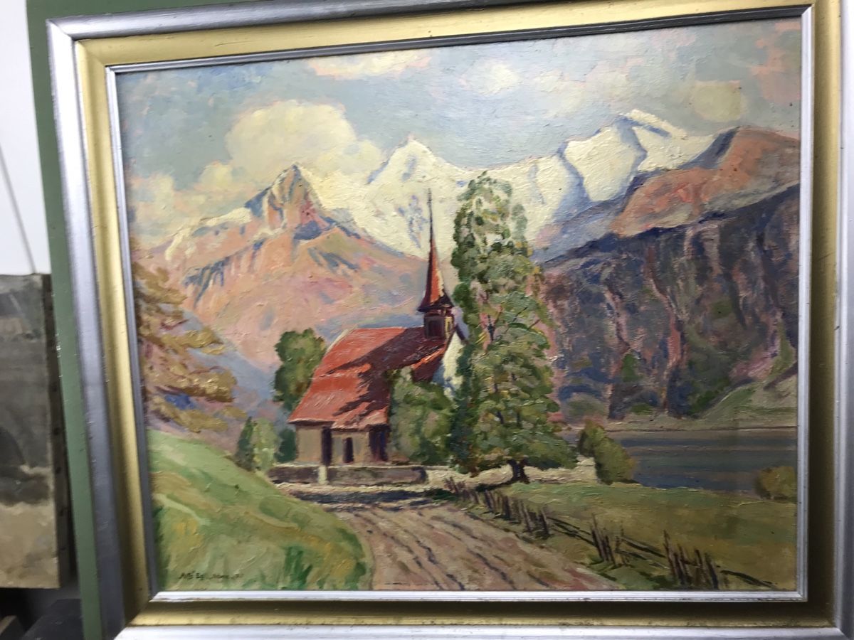 Dipinti: EGLI ALFRED ARBON 1935 – Usato da Wolfhalden venduto da SecondAntique 1