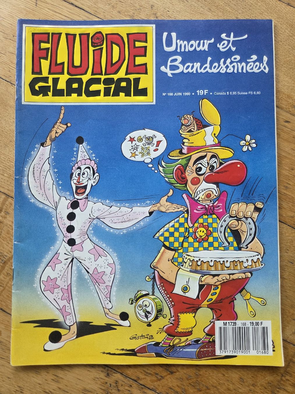 Fumetti: Fluide Glacial - Numéro 168 Juin 1990 – Usato da Territet venduto da Cenh