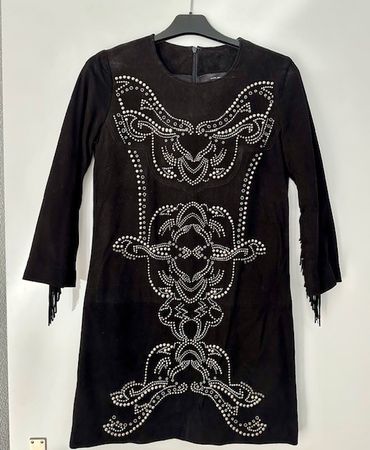 Isabel Marant suede boho dress