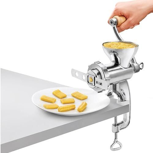 Elettrodomestici da cucina: Manueller Fleischwolf Alu mit Holzkurbel Tischbefestigung – Nuovo e nell'imballaggio originale da Hundwil venduto da Equiply 4
