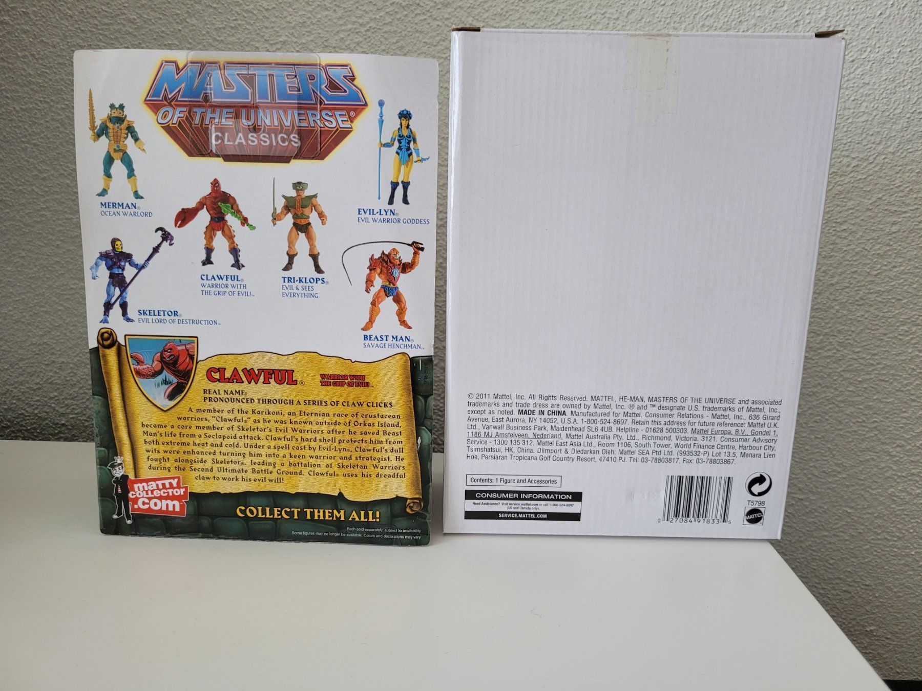 Statuette: Clawful (MOTUC) - 2011 – Nuovo e nell'imballaggio originale da Schneisingen venduto da jordan60078 1