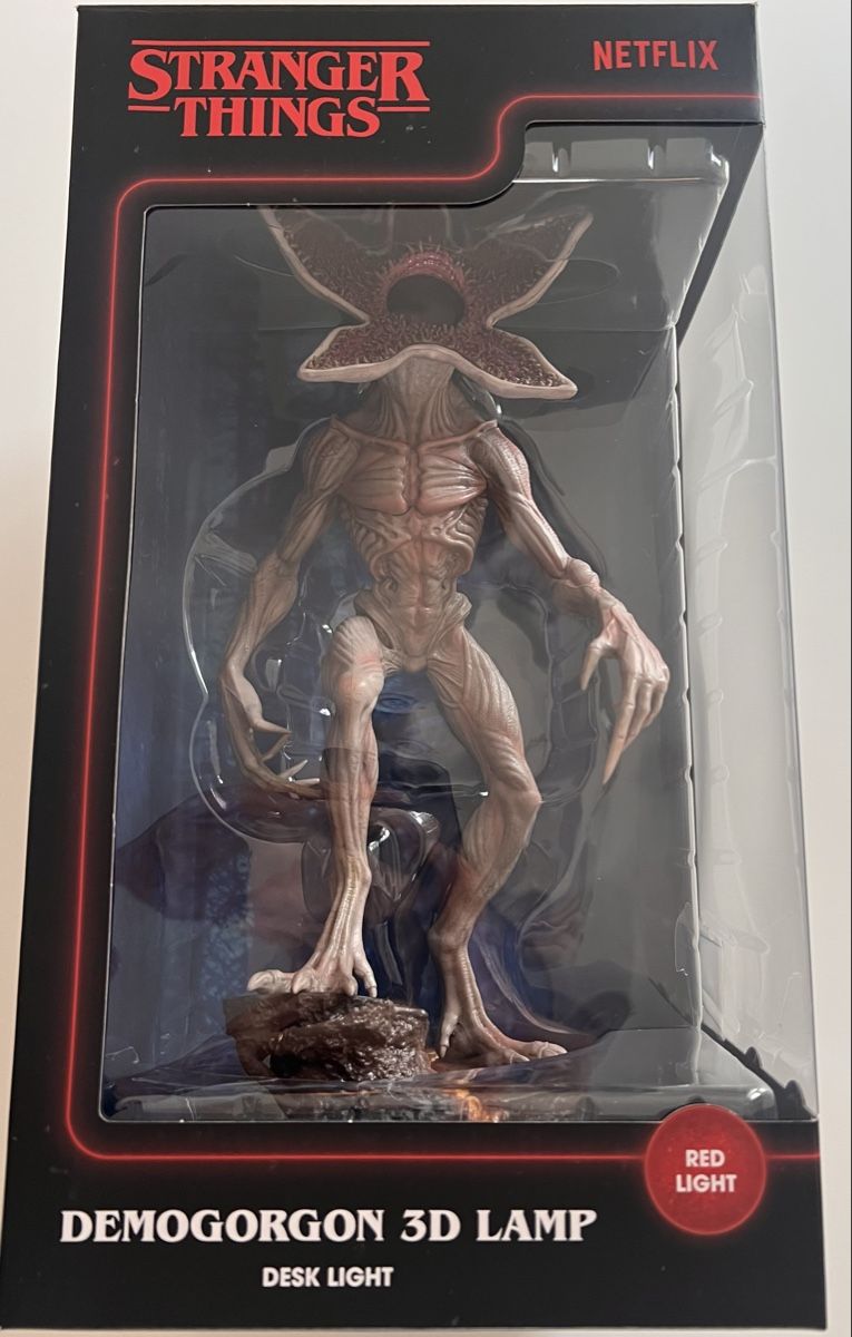 Lampen: Stranger things - Demogorgon 3D Light desk lamp – Neu und originalverpackt aus Prangins von AndreGB