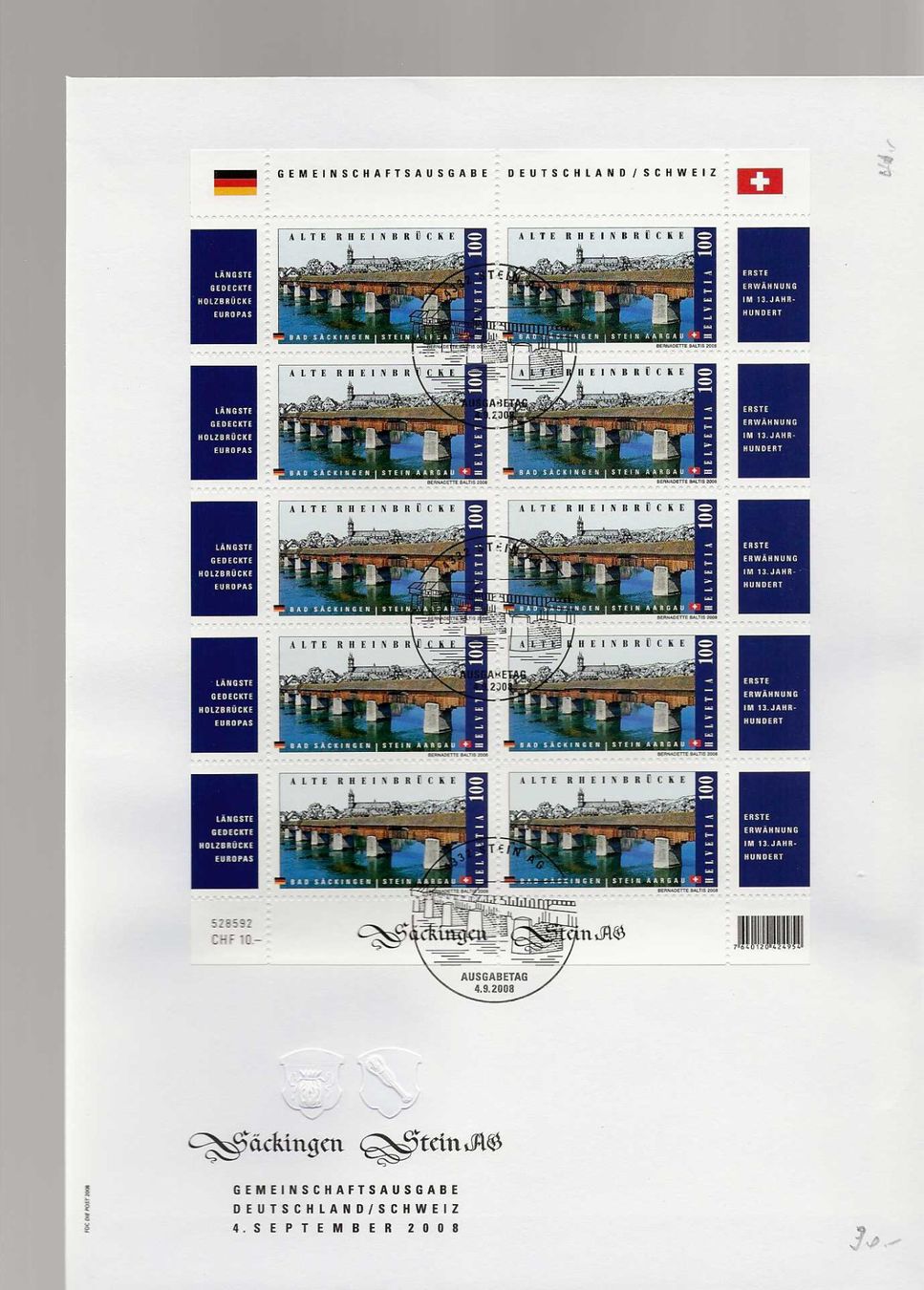 Buste & buste per spedizione: enveloppe FDC 1288 – Usato da Sorvilier venduto da carose01