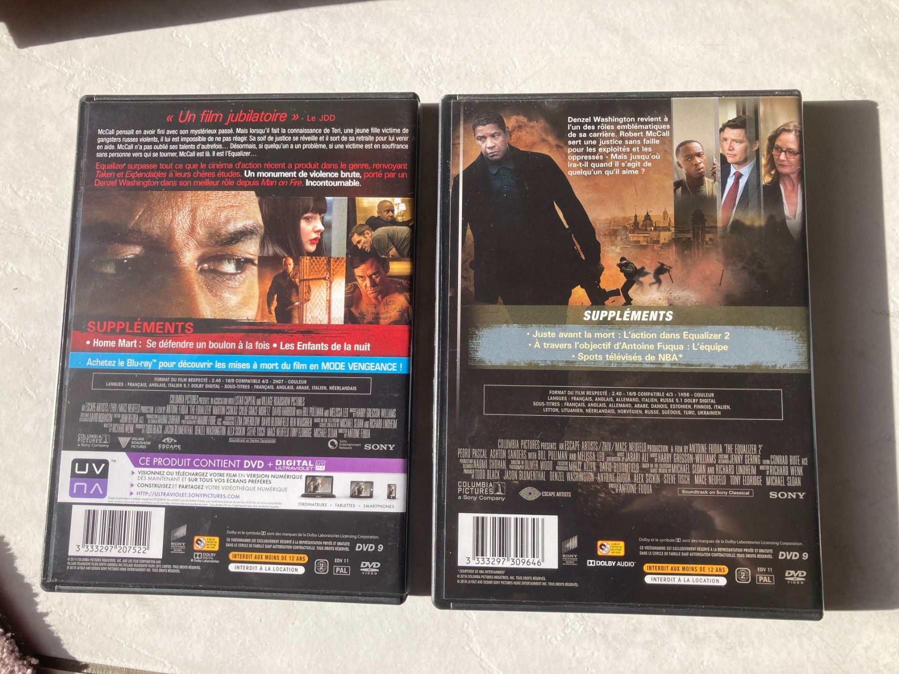Tutti i DVDs: Coffret 2 DVD - The Equalizer – Usato da Bassecourt venduto da CALUMET-X 3