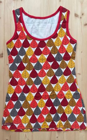 Herbstshirt ohne Ärmel