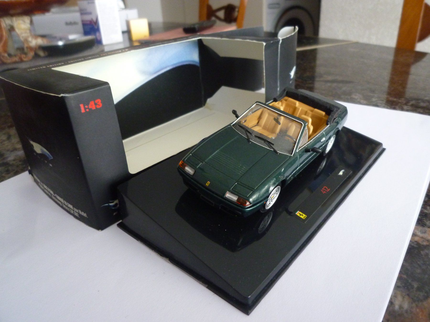 Ferrari Modellini d'auto: Ferrari 412 Cabriolet – Nuovo e nell'imballaggio originale da Flawil venduto da Imperiosud 6
