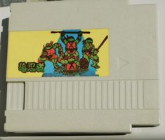 NES : Cartouches blanches non oficielles: Turtles & Tetris